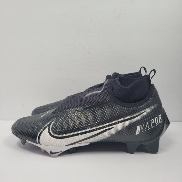 Nike Vapor Edge Pro 360 Men's Black Football Cleats AO8277-001 US Size 8 - Picture 2 of 8